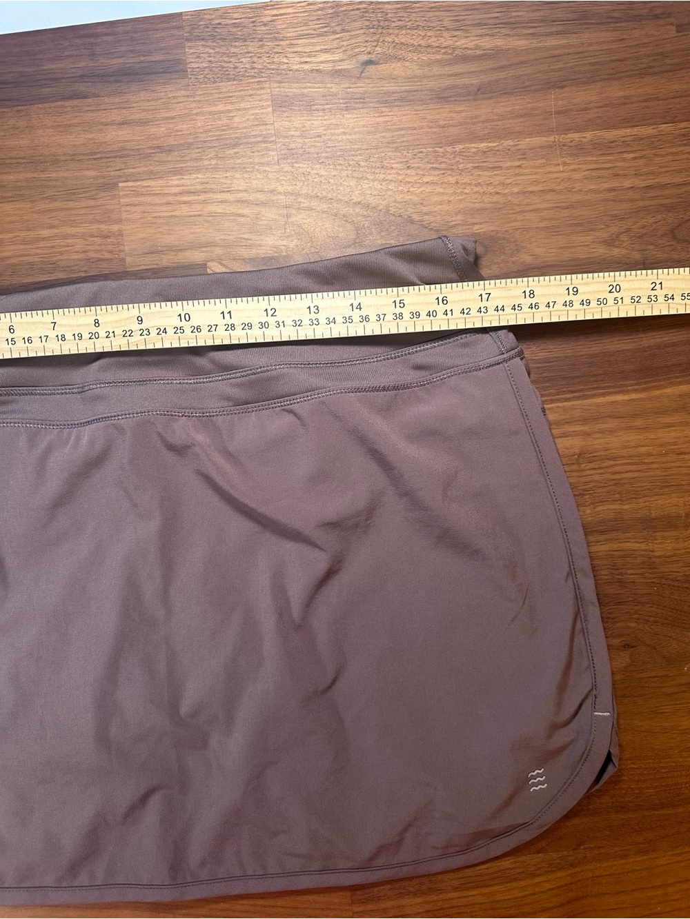 Free Fly Breeze Skort Womens Large Mauve Bamboo Lined Golf Tennis Athletic